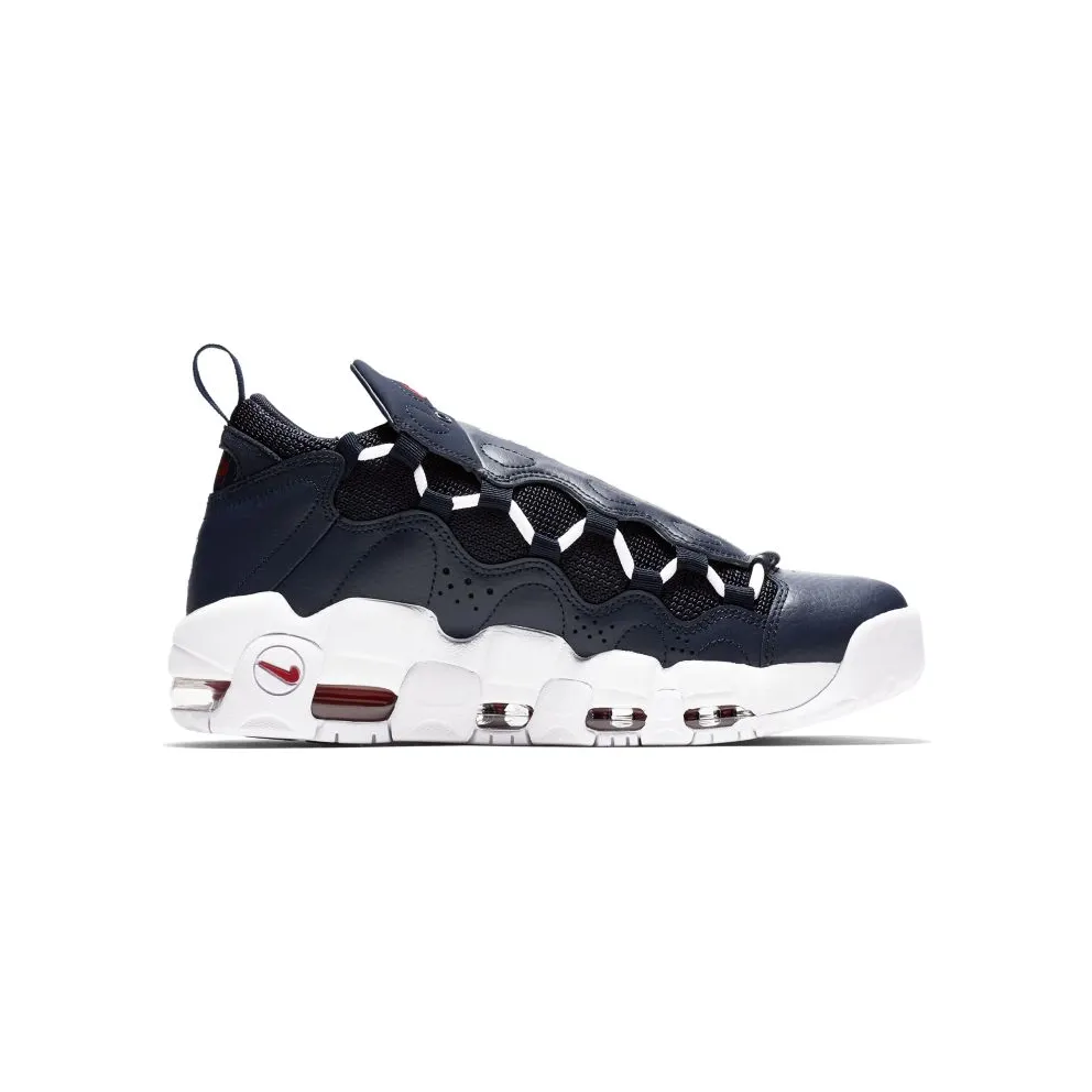 Nike Air More Money Obsidian Obsidian/White-Gym Red (AJ2998-400)