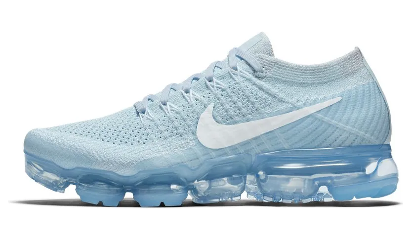 Nike Air VaporMax Flyknit Glacier Blue/Pure Platinum/White (849557-404)
