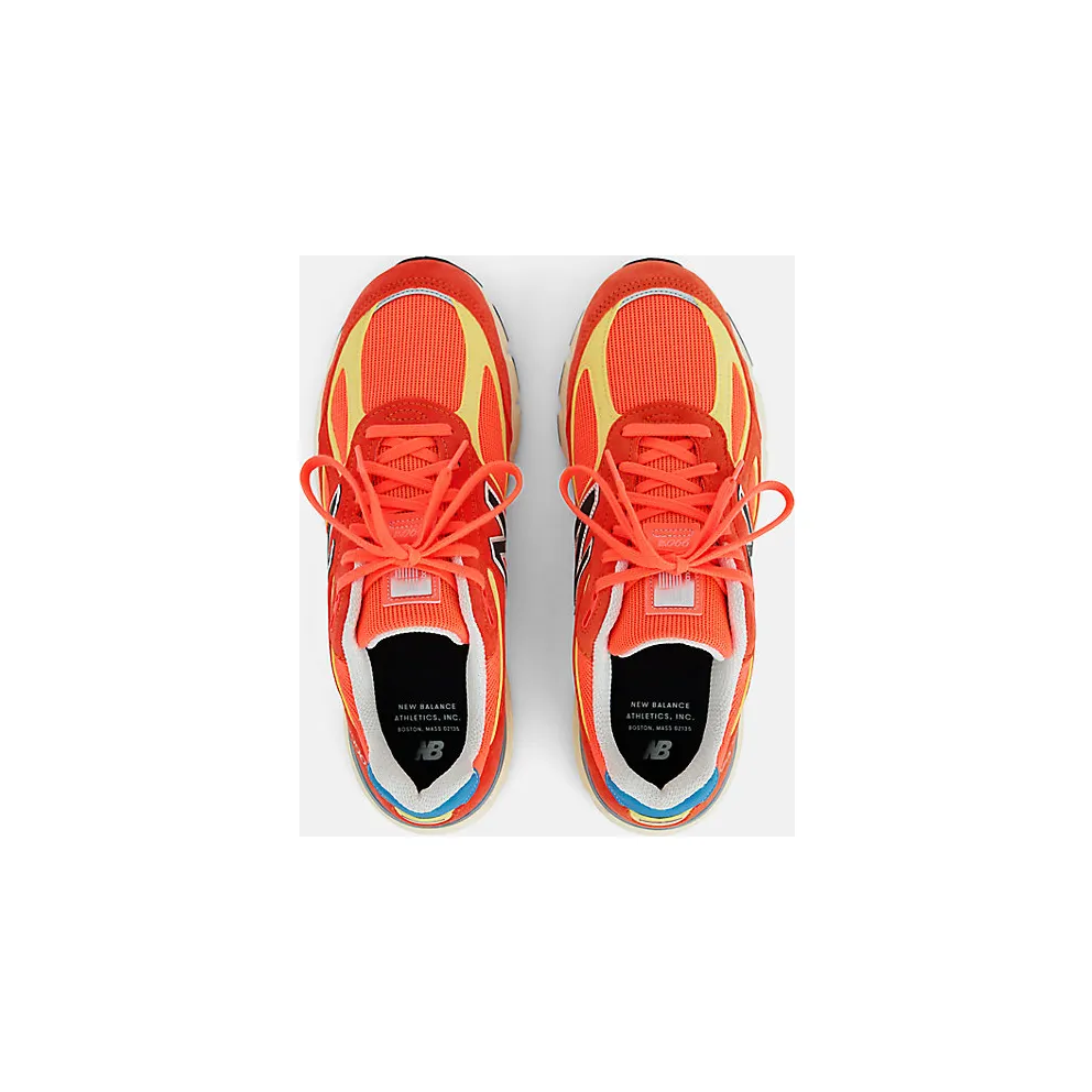 New Balance 990v4 – “Urgent Red / Maize / Afterglow” (U99076B)