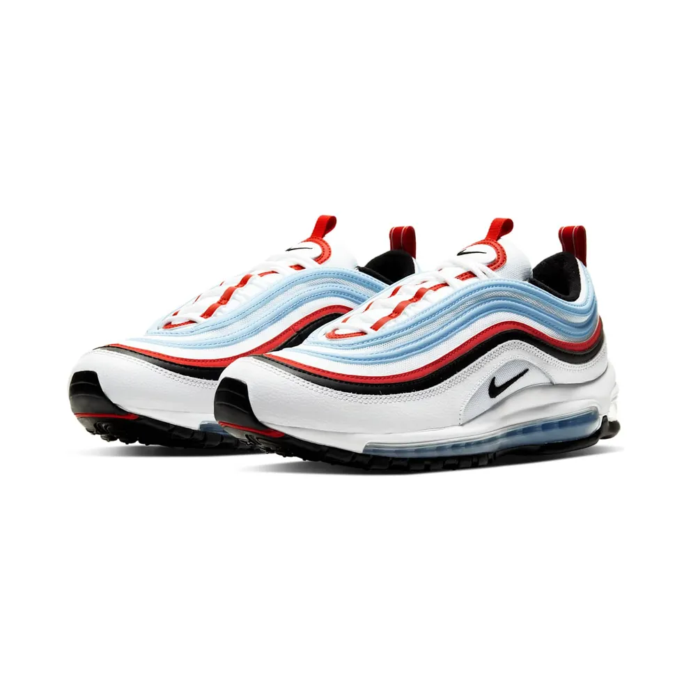 Nike Air Max 97 Gundam White/Black/University Red (CW6986-100)
