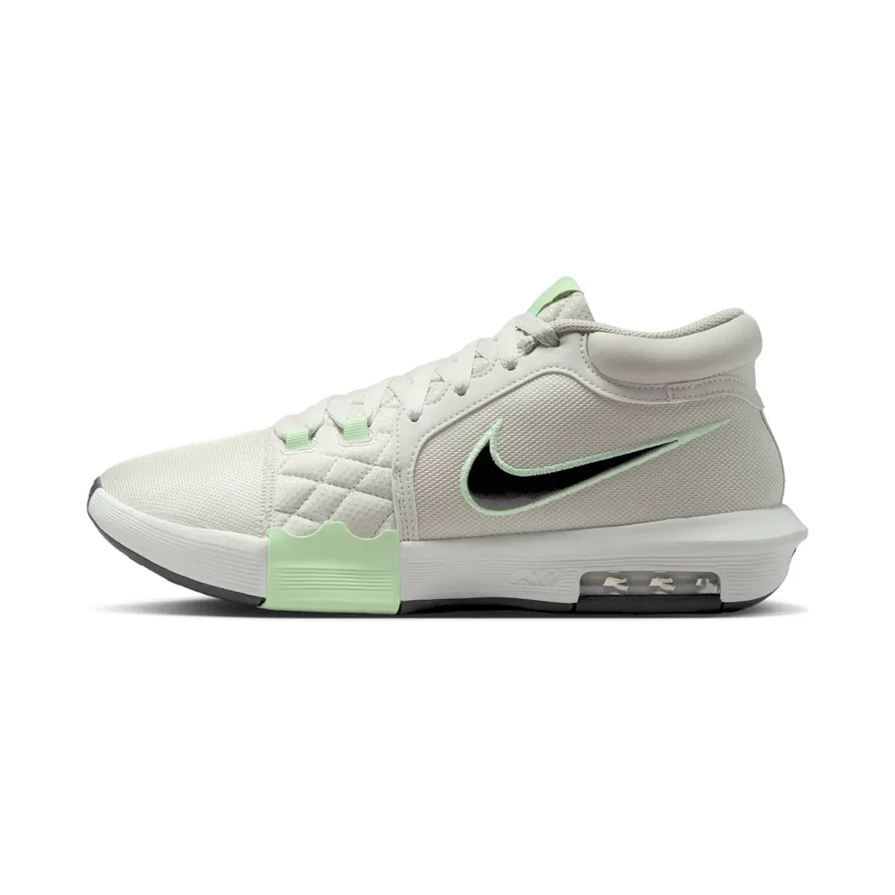 Nike LeBron Witness 8 Light Bone Vapor Green Swan Anthracite (HQ2139-002)