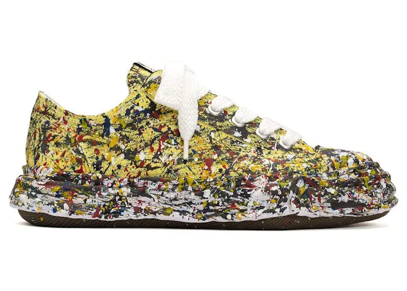 Maison Mihara Yasuhiro Peterson23 OG Sole Canvas Low Sputtering Paint Yellow (A14FW725-YEL)