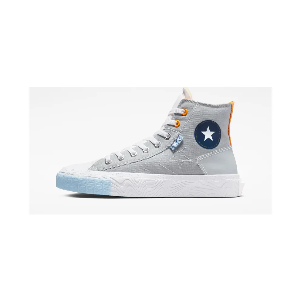 Converse Chuck Taylor Alt Star Reflective Shine Ash Stone/Weiß/Sun Ray (A02083C)
