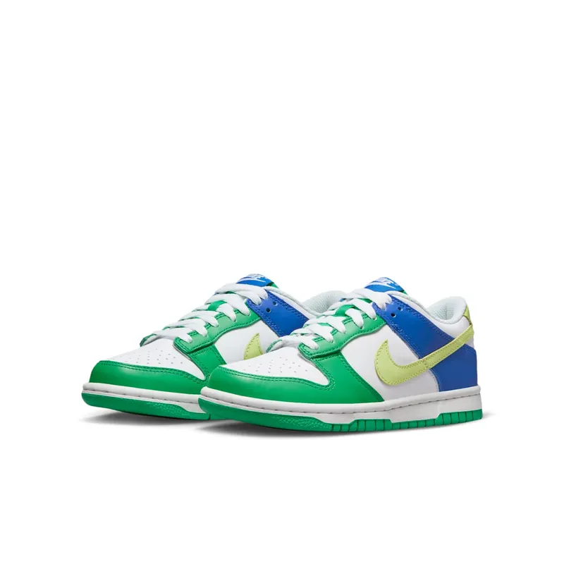 Nike Dunk Low GS “Green/Blue” (FN6973-100)