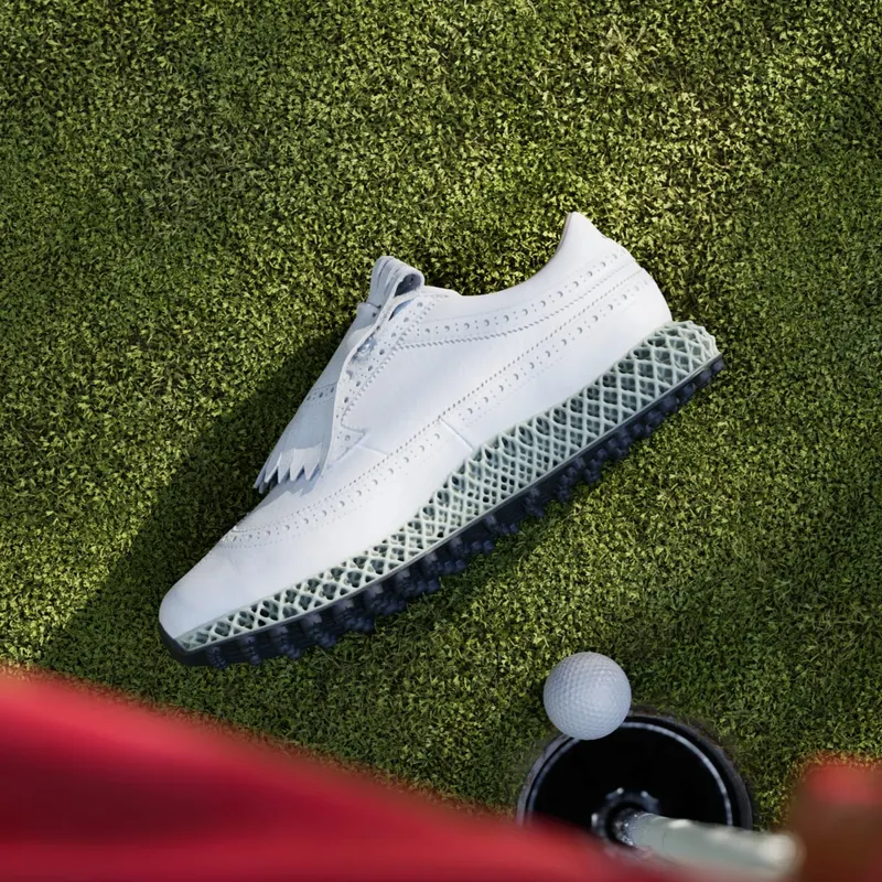 adidas Mc87 Adicross 4D Spikeless Golf Cloud White Iron Metallic Core Black (IF0270)
