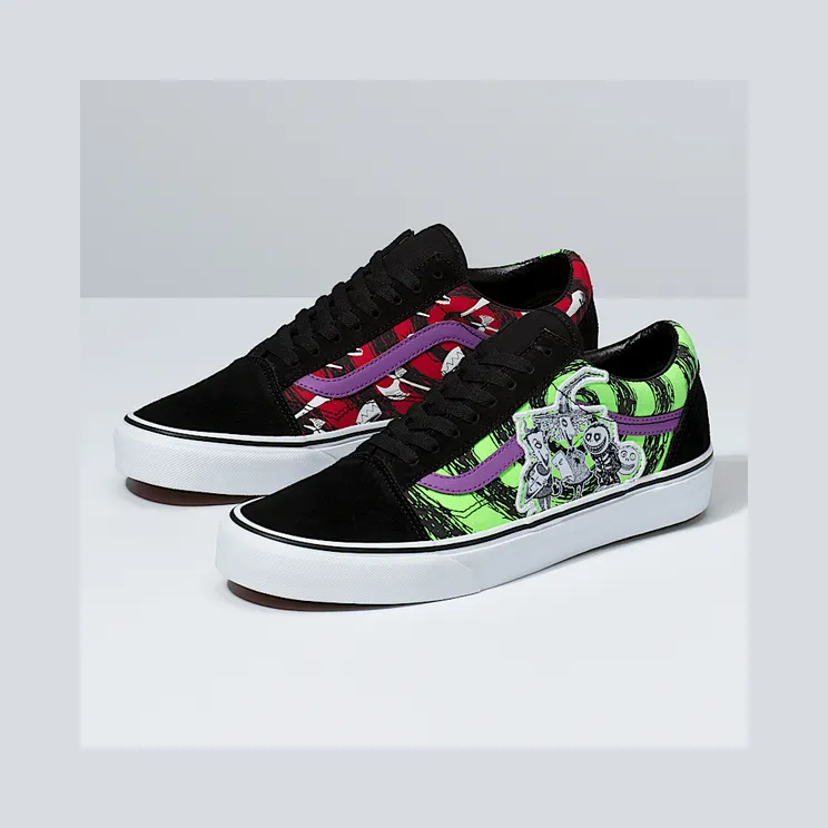 Vans Old Skool The Nightmare Before Christmas – Lock Shock and Barrel (VN0A4BV5TPJ)