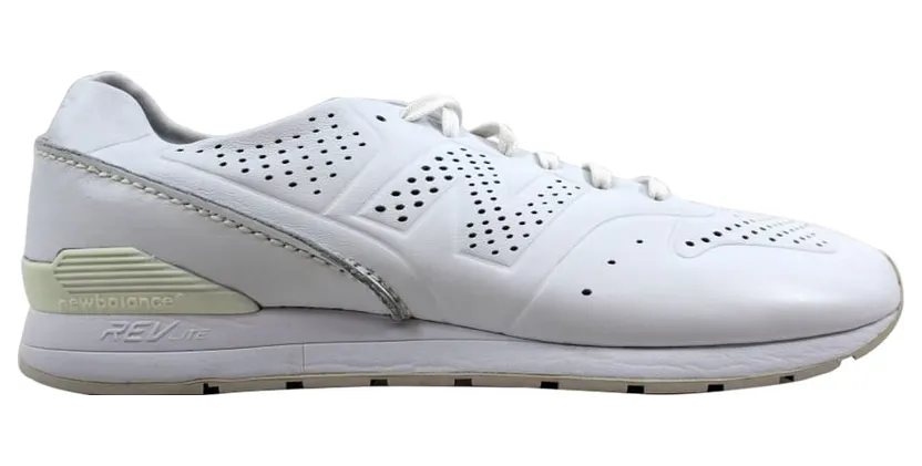 New Balance 696 Deconstructed White