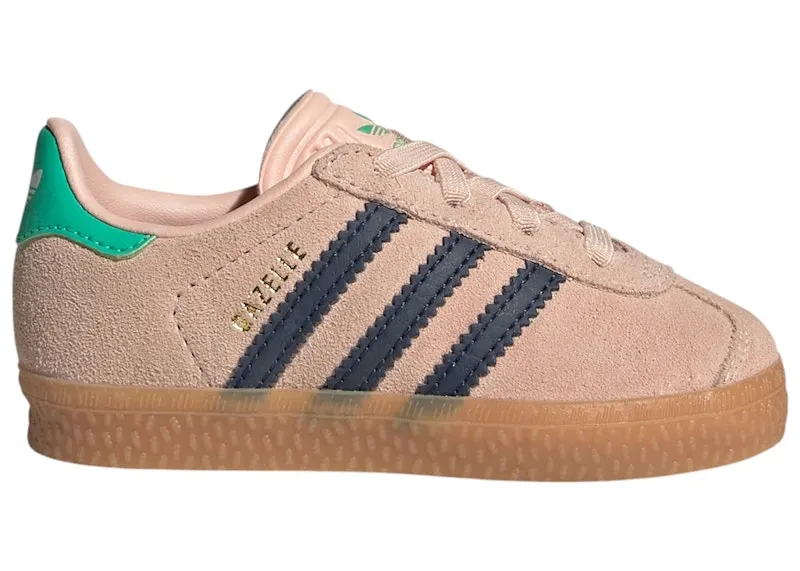 adidas Gazelle Comfort Closure Blush Pink Night Indigo Green (KI4035)