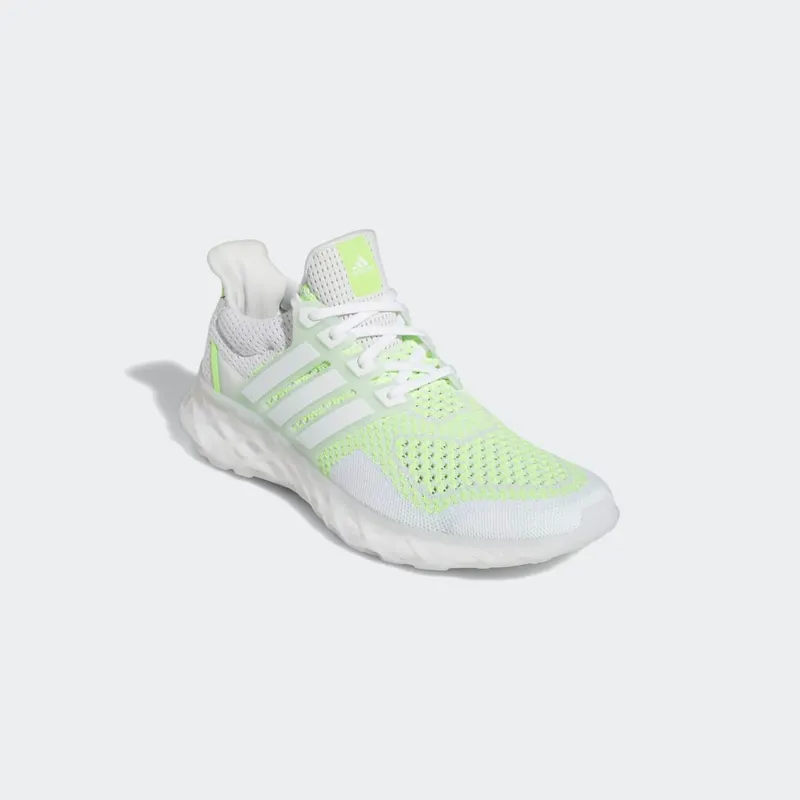 Adidas Ultraboost Web DNA Dash Grey / Cloud White / Pulse Lime (GZ1594)