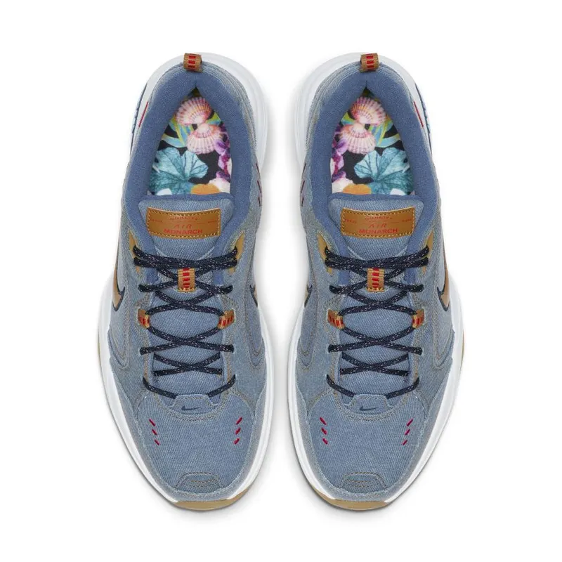 Nike Air Monarch IV Denim College Navy/December Sky-Mystic Navy-Wheat (AV6676-400)