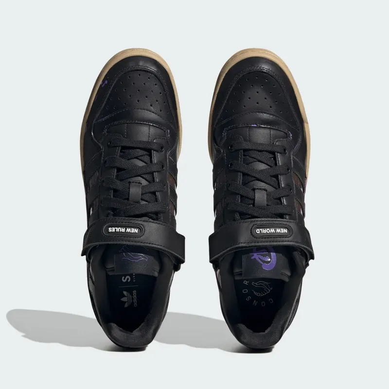 Adidas Forum Low Sivasdescalzo Core Black / Core Black / Purple Rush (IF7902)