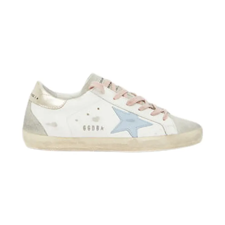 Golden Goose Super-Star White Silver Ice Blue (GWF00102.F003190.81774)