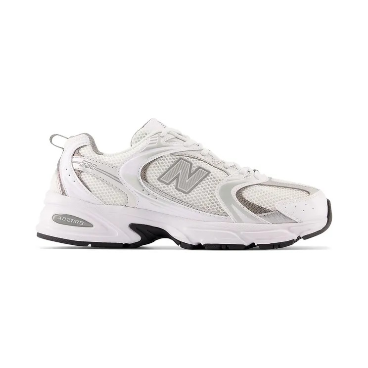 New Balance 530 White Silver Metallic (MR530AD)