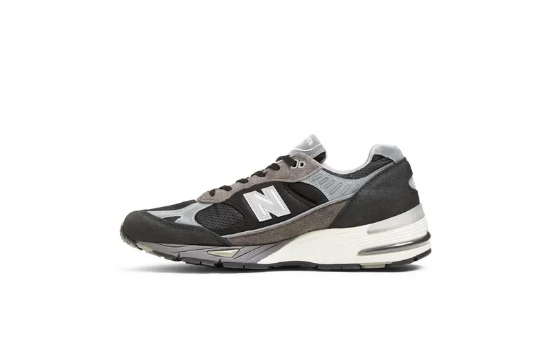 New Balance x Slam Jam 991 Made In The UK Black Grey (2021) (M991SJM)