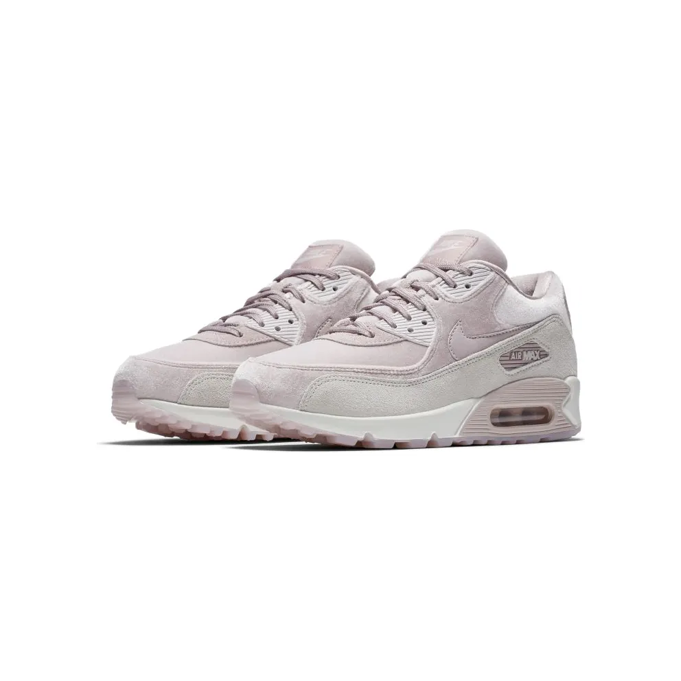 Nike Air Max 90 Velvet Particle Rose (W) Particle Rose/Particle Rose-Vast Grey (898512-600)