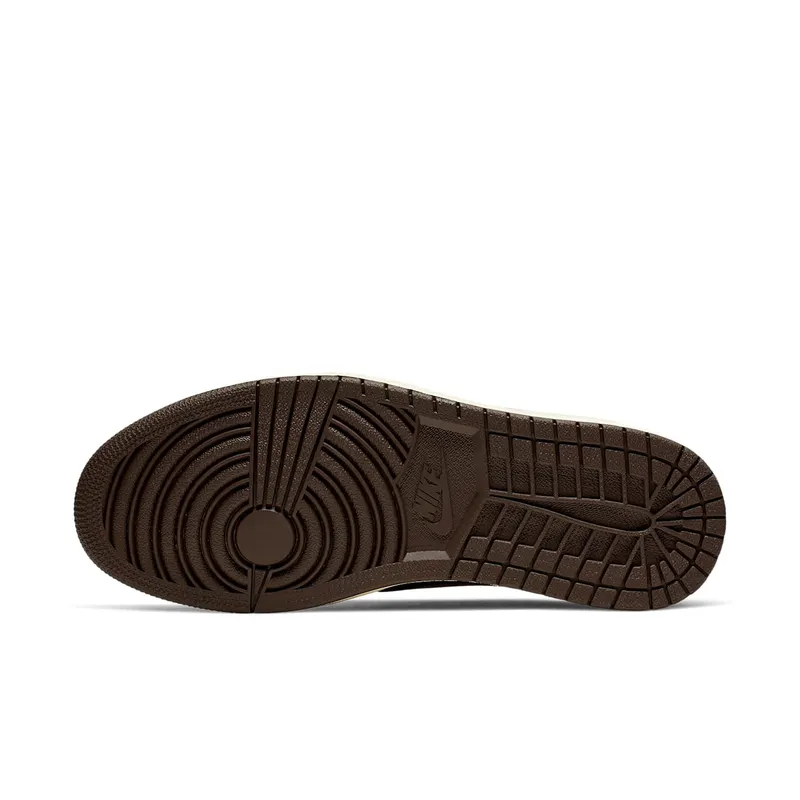 Jordan 1 Retro Low OG SP Travis Scott Black/Dark Mocha-University Red-Sail (CQ4277-001)