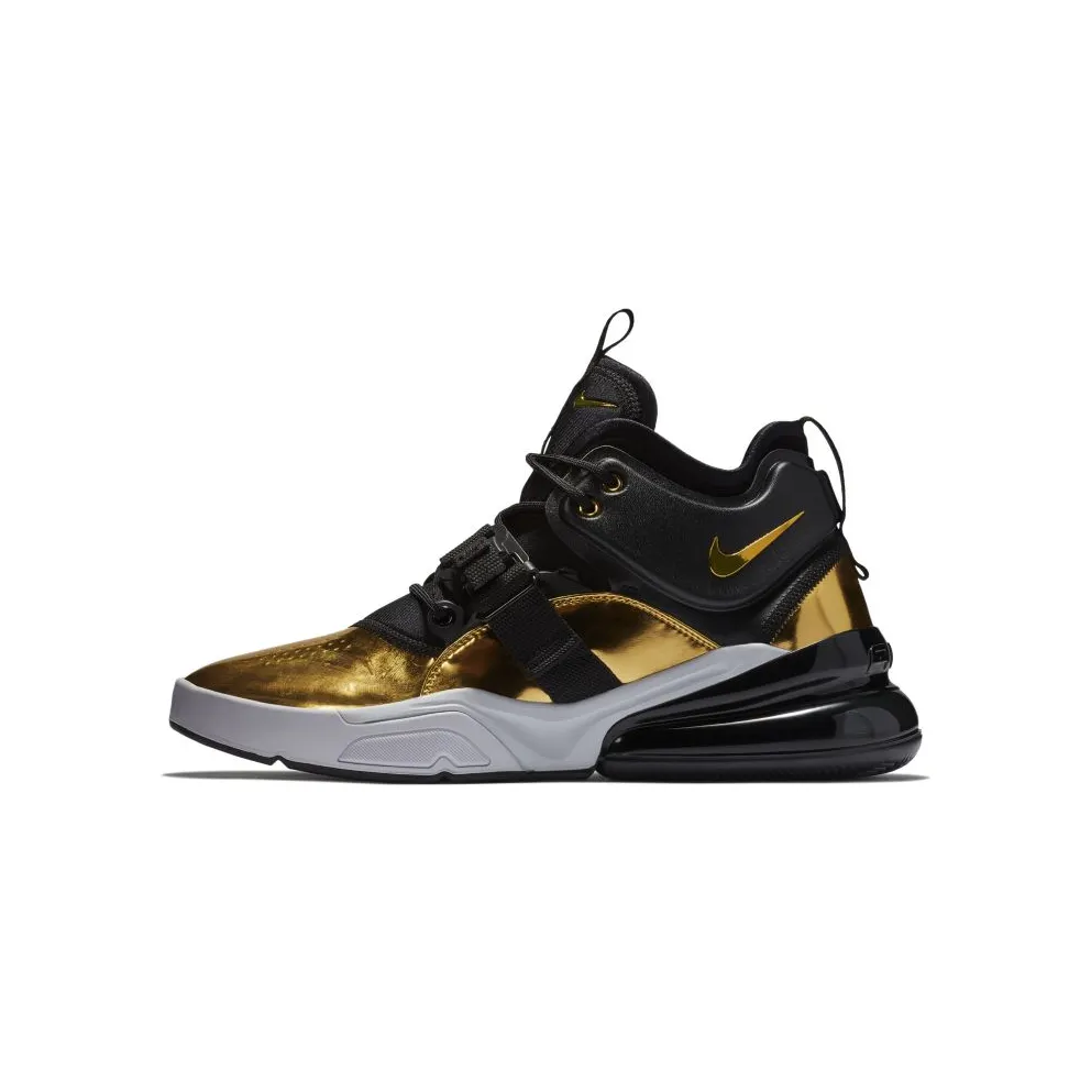 Nike Air Force 270 Think 16 (Gold Standard) Metallic Gold/Black-White (AT5752-700)