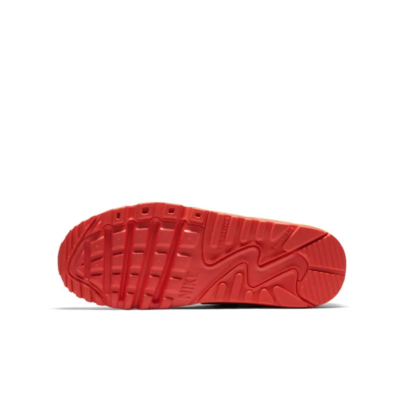 Nike Air Max 90 All-Over Print Bright Crimson (GS) (859560-600)
