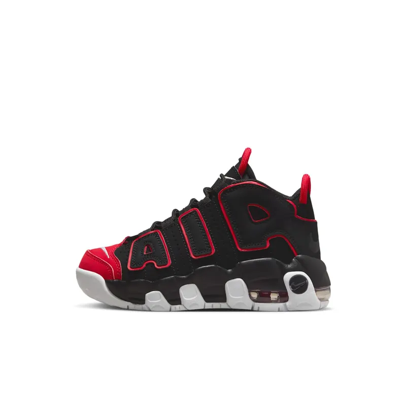 Nike Air More Uptempo Younger Kids’ Black (FB1343-001)