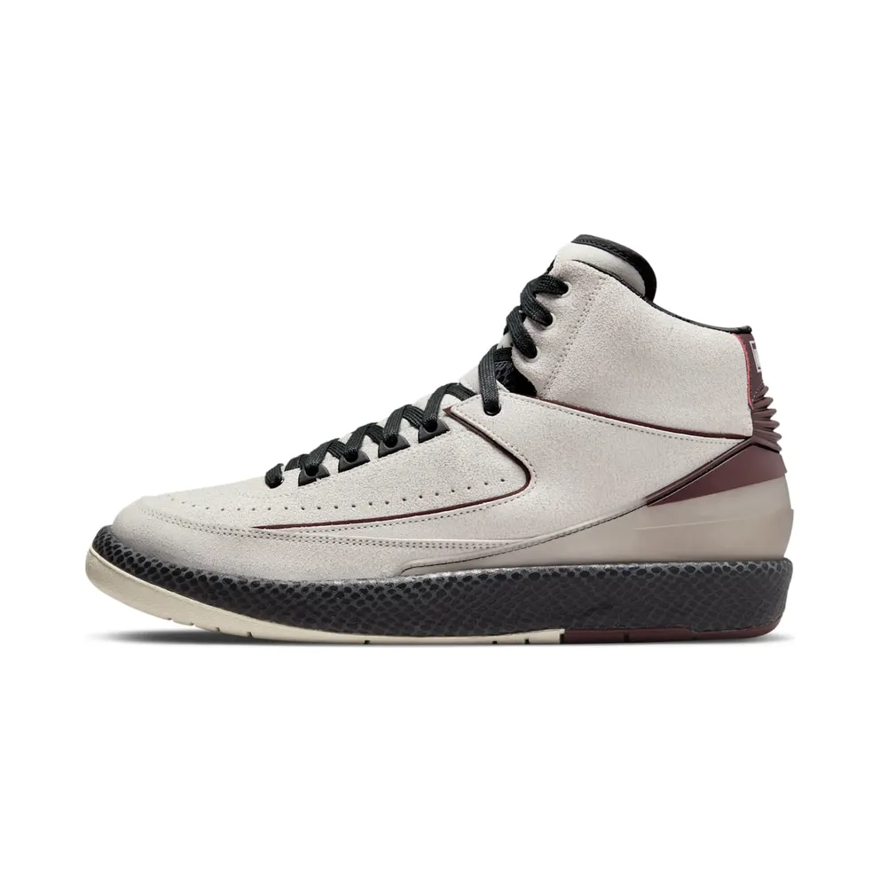 Air Jordan 2 x A Ma Maniere Sail Burgundy (DO7216-100)
