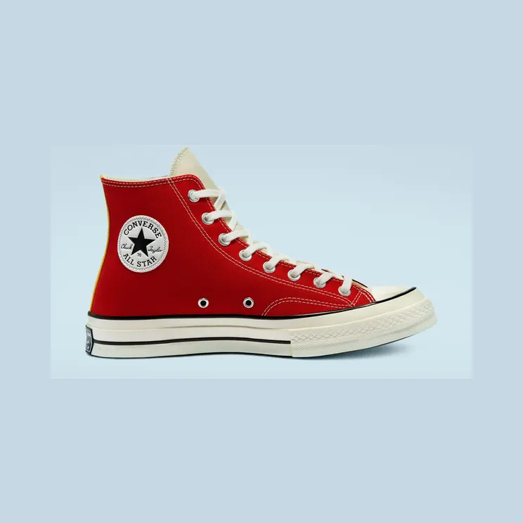 Converse Tri-Panel Chuck 70 High Top Team Red/gym Red/natural Ivory (171123C)