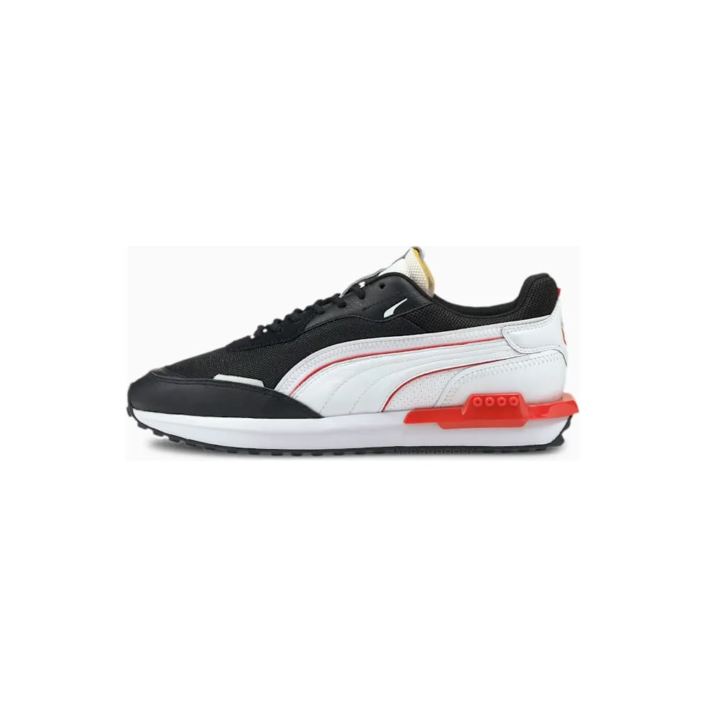 Puma City Rider AS White/Black/Red (382554-01)