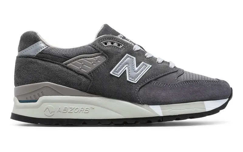 New Balance 998 Grey/Charcoal (W) (W998CH)