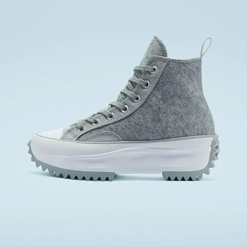 Converse Run Star Hike High ‘Black Ice – Ash Stone’ Ash Stone/Silver/White (169438C)