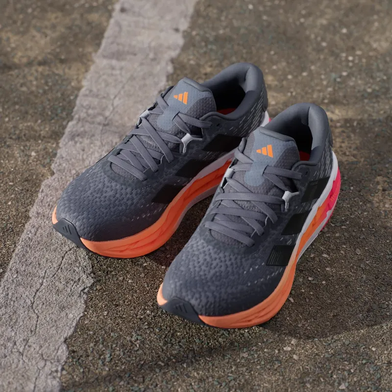Adidas ADISTAR 4 Running Shoes Onix / Core Black / Lucid Orange (JP6576)
