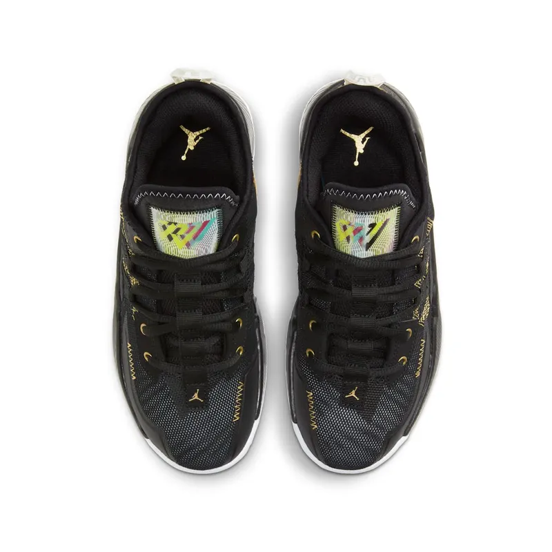 Jordan Westbrook One Take II Black Metallic Gold (GS) (CZ0840-007)