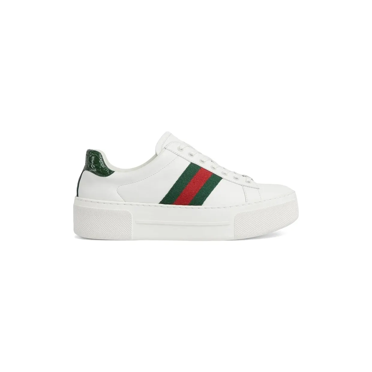 Gucci Ace Low White Green Red (791399 AACAG 9055)
