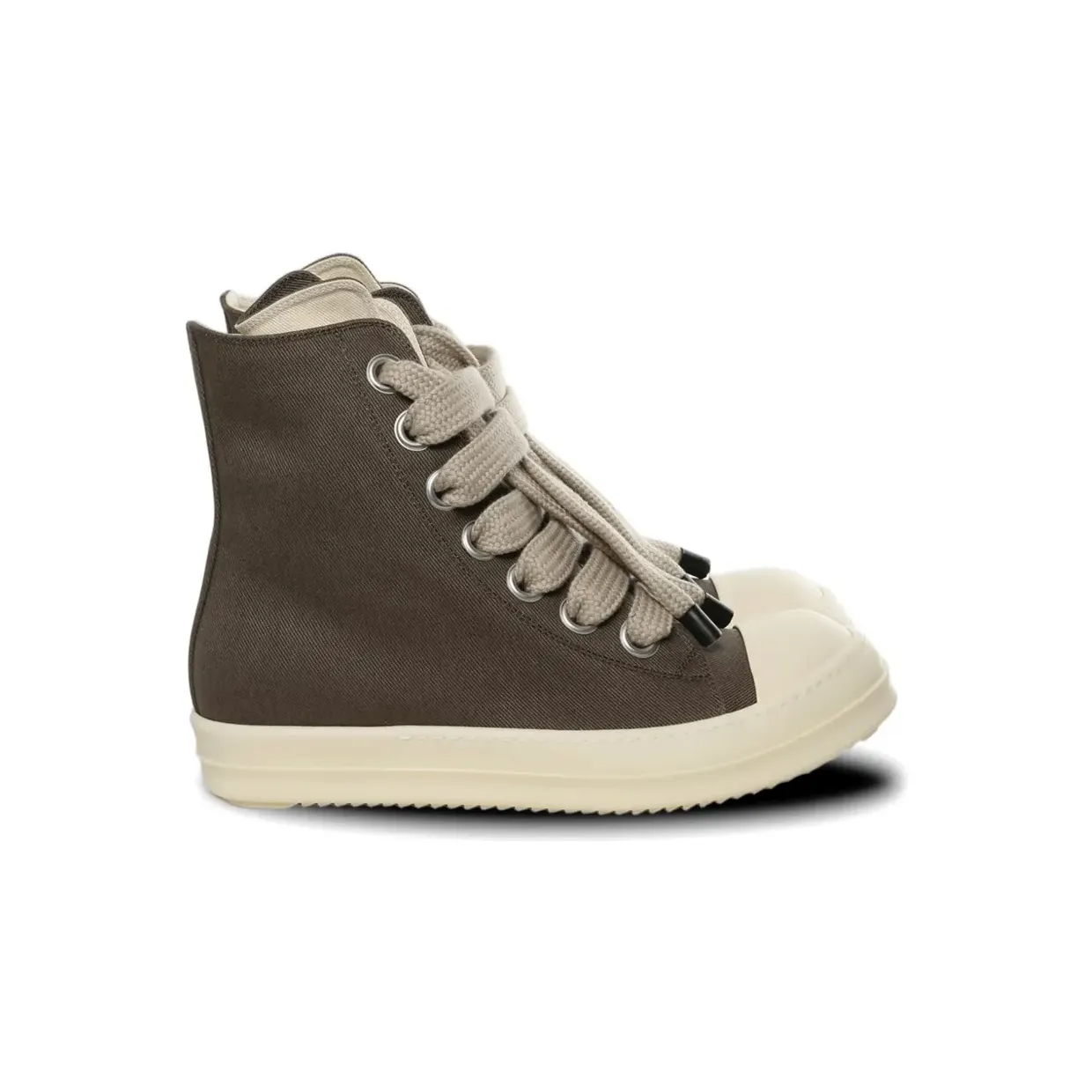 Rick Owens Drkshdw Jumbolace High-Top-Sneakers “Black” (DU01F4818DOW2)