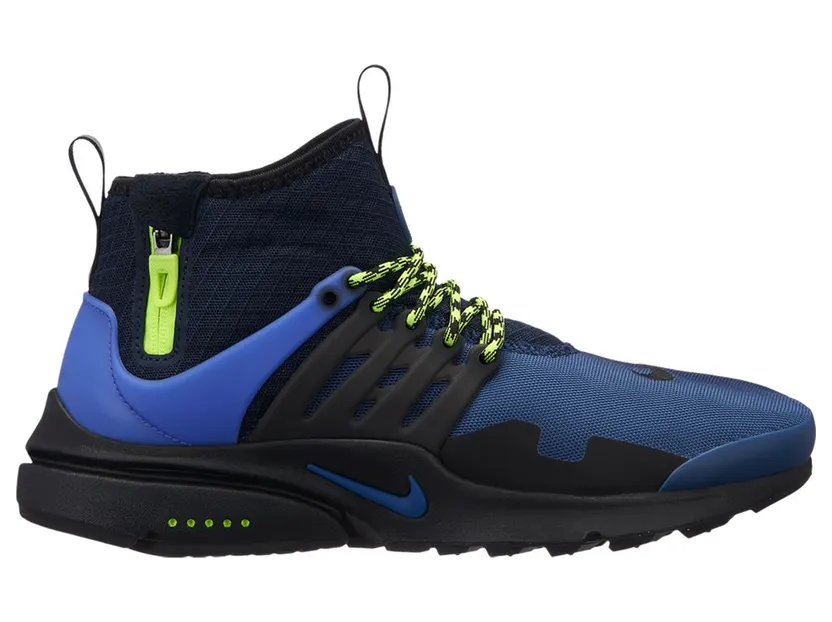 Nike Air Presto Mid Utility Navy Volt (859524-402)