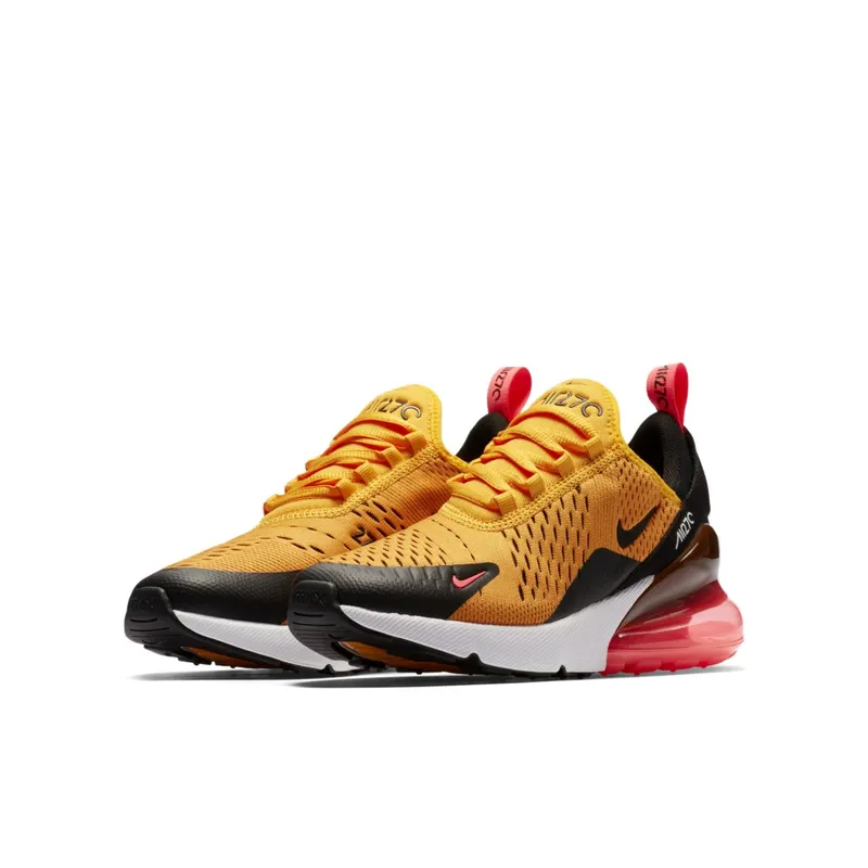 Nike Air Max 270 University Gold (GS) University Gold/Black-Hot Punch-White (943345-700)