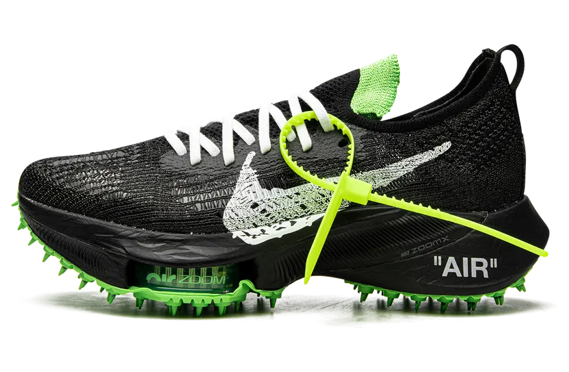 Nike x Off-White Air Zoom Tempo NEXT% Black Scream Green (2021) (CV0697-001)