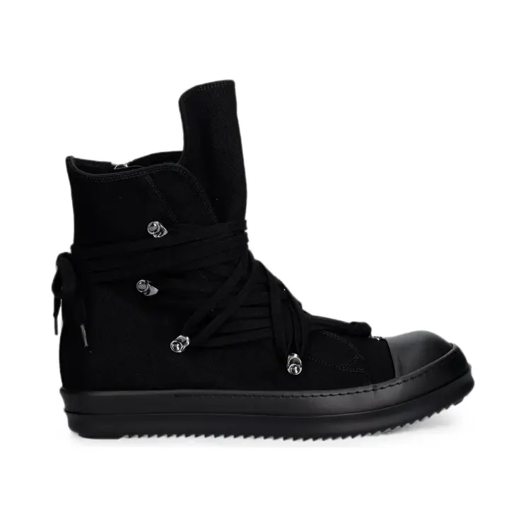 Rick Owens Drkshdw Megalace® High-Top-Sneakers “Black” (DU01F4809DOW1)