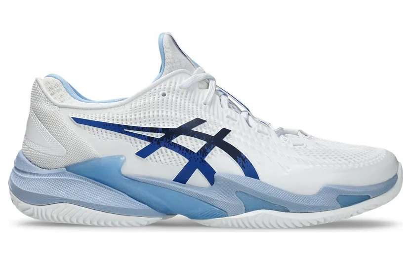 ASICS Court FF 3 Novak Clay White Tuna Blue (1041A521-967)