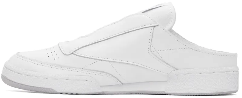 Reebok Beams Club C Laceless Instapschoen Cloud White / Cloud White / Cold Grey 2