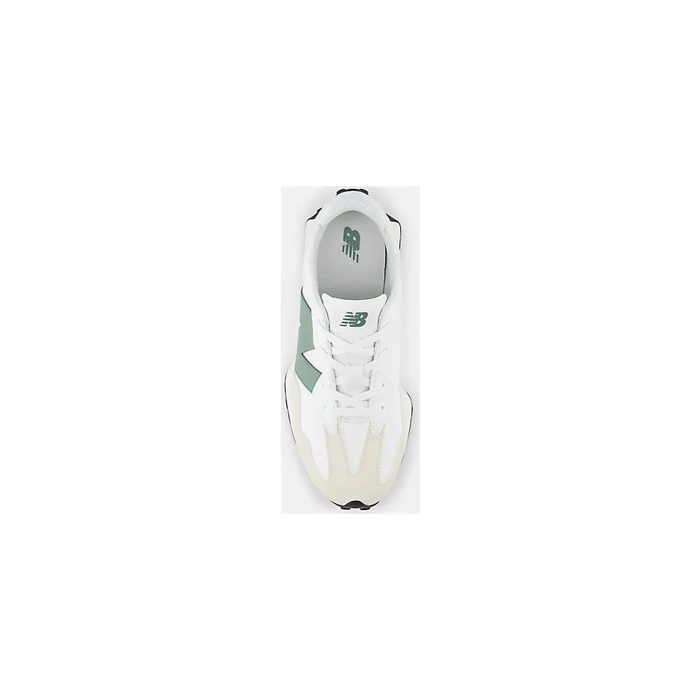 New Balance 327 White Dark Juniper (GS327SJ)