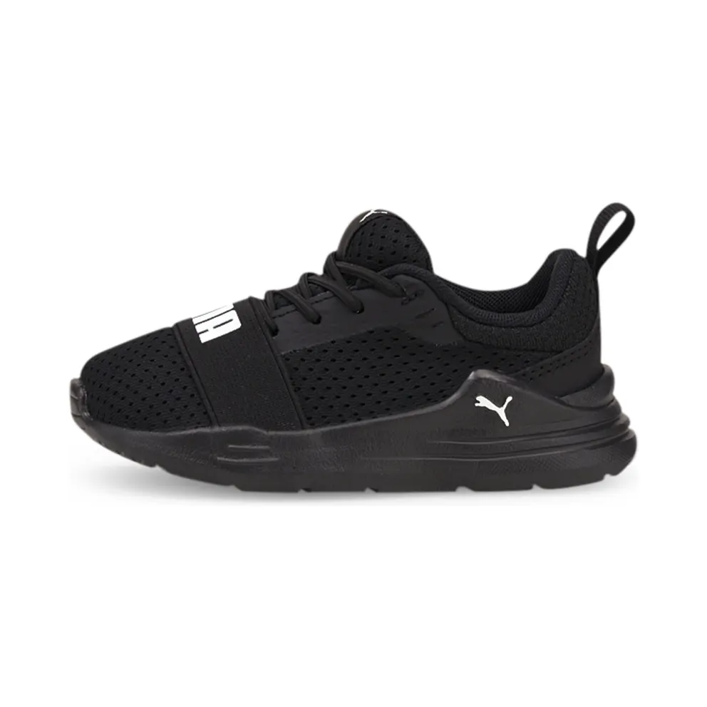 PUMA Wired Run Babies’ Black/White (374217-01)