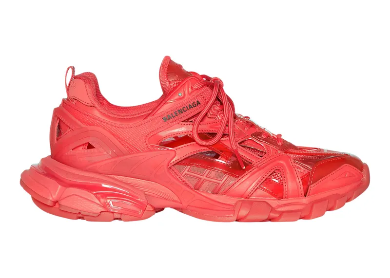 Balenciaga Track.2 Clear Sole Red (668823W3CT16000)