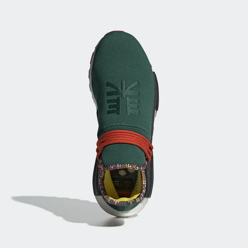 adidas NMD Hu Pharrell Inspiration Pack Green Green/Core Black/Bold Orange (EE7584)