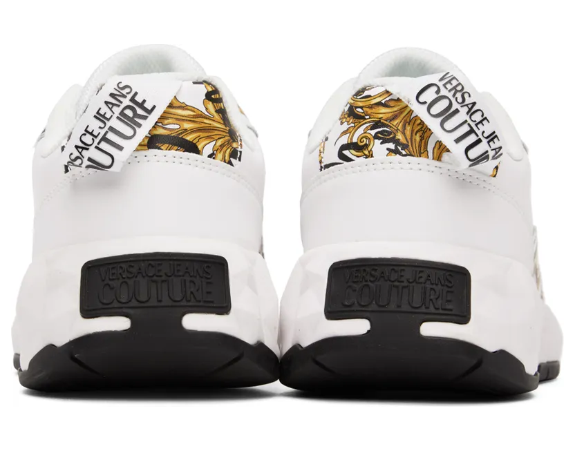 Versace Jeans Couture Black & White Atom Sneakers (E73VA3SB7EZP148) (2)