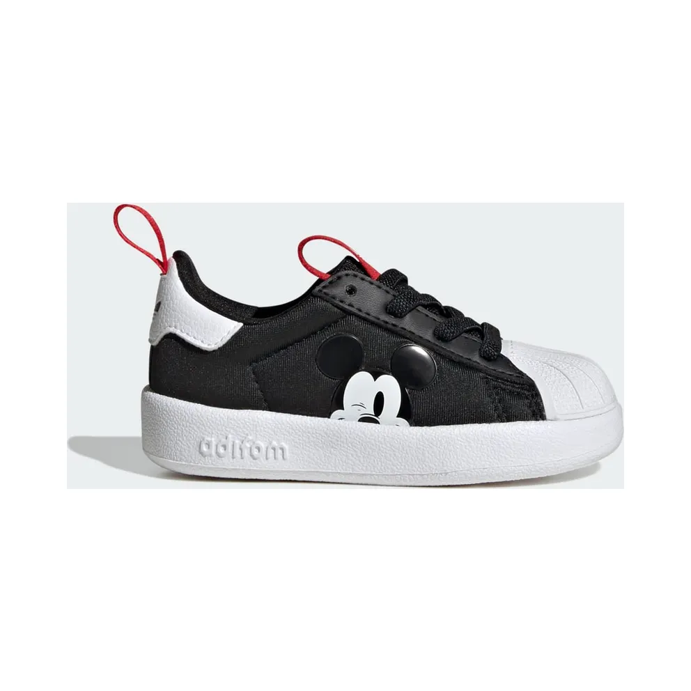 Adidas ADIDAS DISNEY MICKEY MOUSE adiFOM SUPERSTAR 360 SHOES Core Black / Cloud White / Better Scarlet (JH5179)