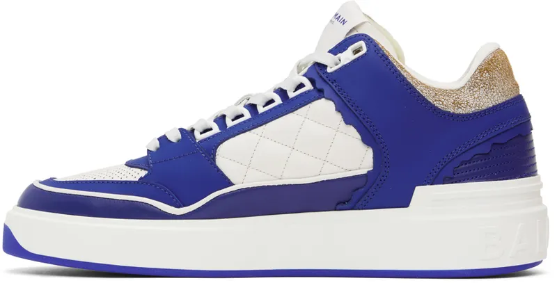 Balmain B-Court “White/Blue” (YM0VI304LCFT)