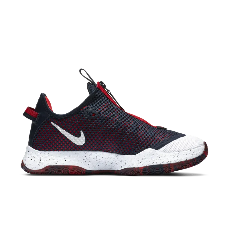 Nike PG 4 USA White/Obsidian-University Red (CD5079-101)