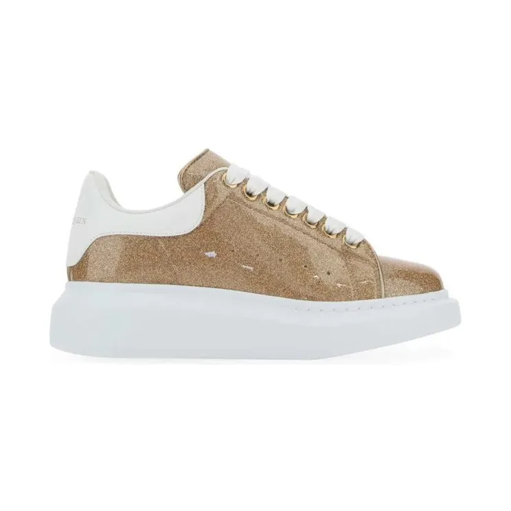 Alexander McQueen Oversized Rose Gold White (718238 W4UU1 5744)