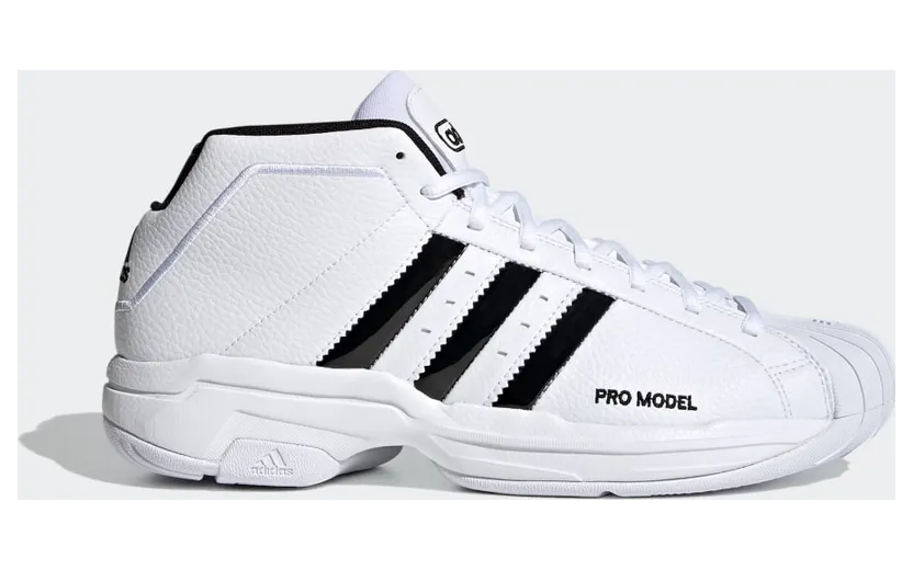 Adidas Pro Model 2G ‘White’ Cloud White/Core Black/Cloud White (FW4344)