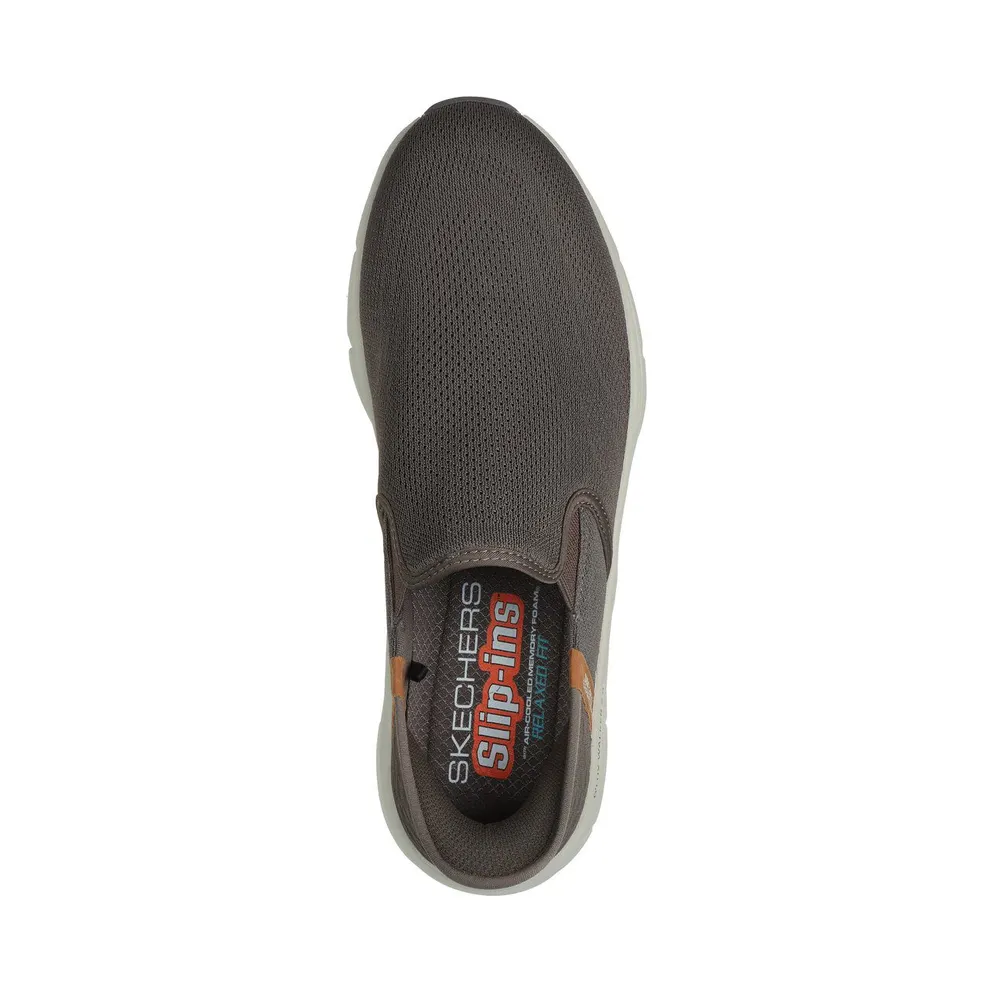 Skechers Slip-ins RF: D’Lux Walker 2.0 Brown “Brown” (232463 Brn) (232463BRN)