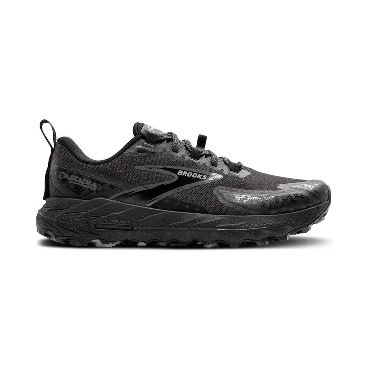 Brooks Cascadia 18 Black Blackened Pearl Grey (110426-1D-072)